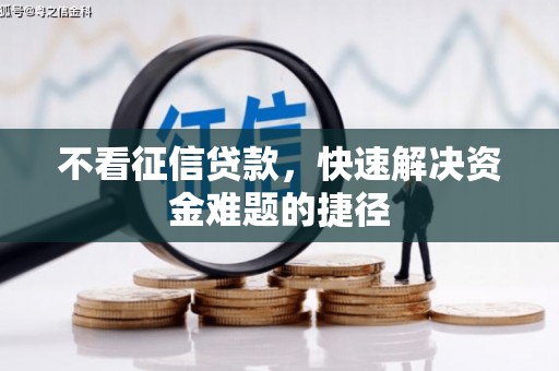 隆昌不看征信贷款，快速解决资金难题的捷径