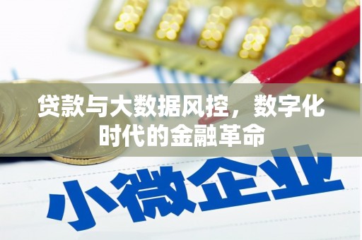 隆昌贷款与大数据风控，数字化时代的金融革命