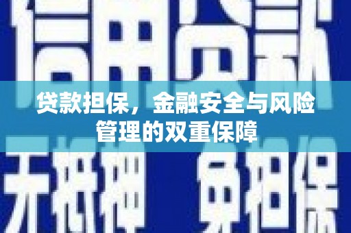 隆昌贷款担保，金融安全与风险管理的双重保障