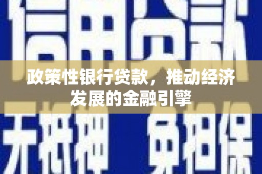 隆昌政策性银行贷款，推动经济发展的金融引擎