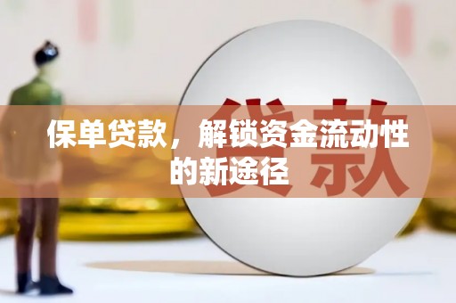 隆昌保单贷款，解锁资金流动性的新途径