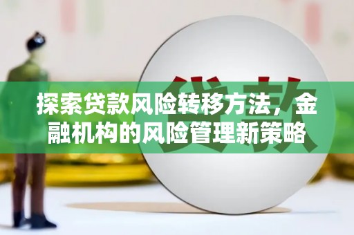 隆昌探索贷款风险转移方法，金融机构的风险管理新策略