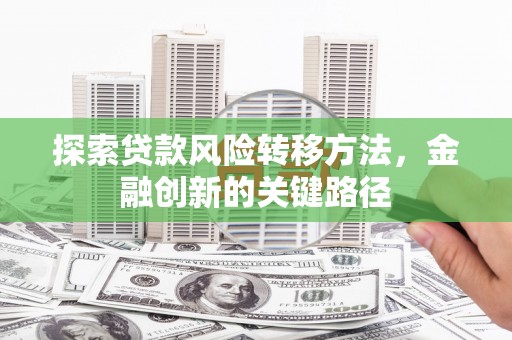 隆昌探索贷款风险转移方法，金融创新的关键路径