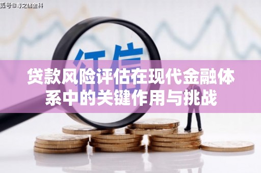隆昌贷款风险评估在现代金融体系中的关键作用与挑战