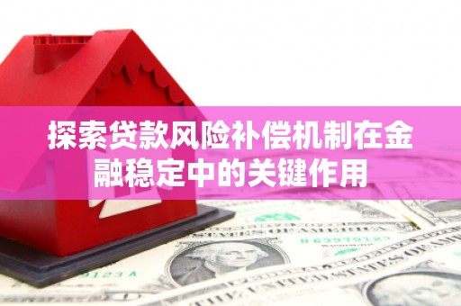 隆昌探索贷款风险补偿机制在金融稳定中的关键作用