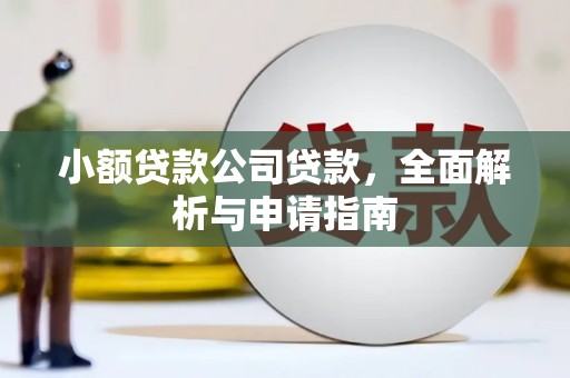 隆昌小额贷款公司贷款，全面解析与申请指南
