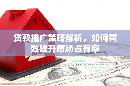 隆昌贷款推广策略解析，如何有效提升市场占有率