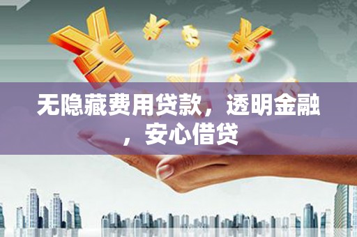 隆昌无隐藏费用贷款，透明金融，安心借贷