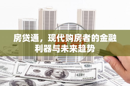 隆昌房贷通，现代购房者的金融利器与未来趋势