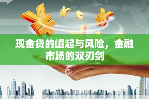 隆昌现金贷的崛起与风险，金融市场的双刃剑