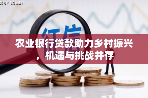 隆昌农业银行贷款助力乡村振兴，机遇与挑战并存