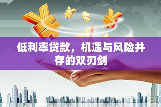隆昌低利率贷款，机遇与风险并存的双刃剑